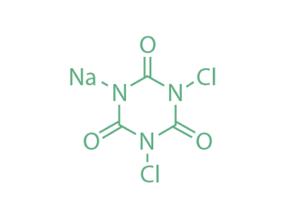 Nadcc Structure Sodium Dichloroisocyanurate - SDIC - CAS# 2893-78-9